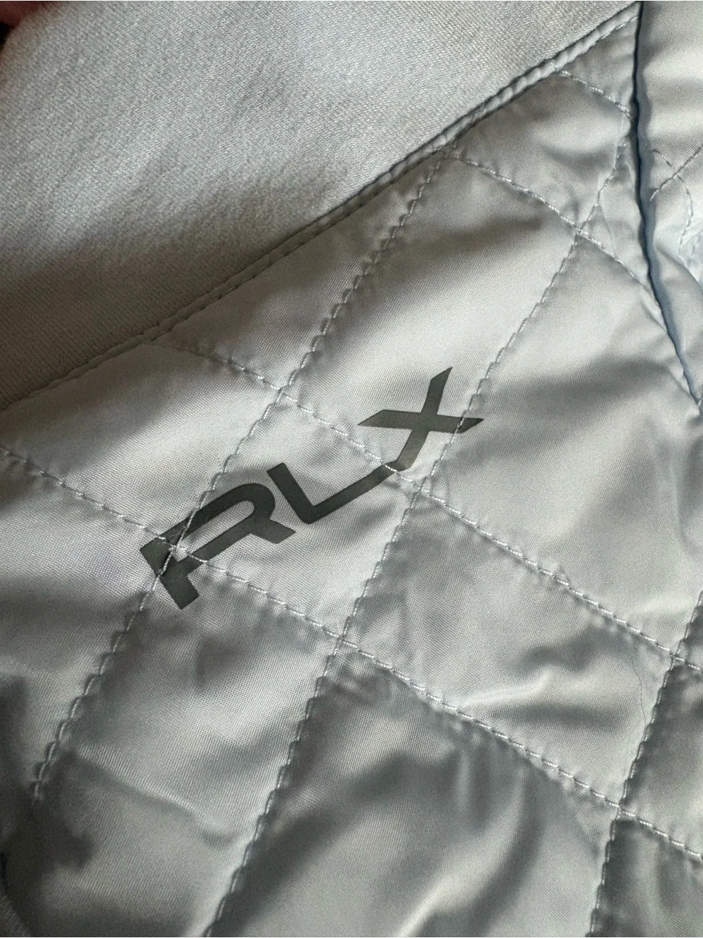 Ralph Lauren RLX Light Blue Quilted Full-Zip Girls Jacket Sz. XL(16 y.o.) New